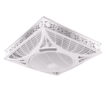 Super asia 60x60 false ceiling box fan without led lights remote control